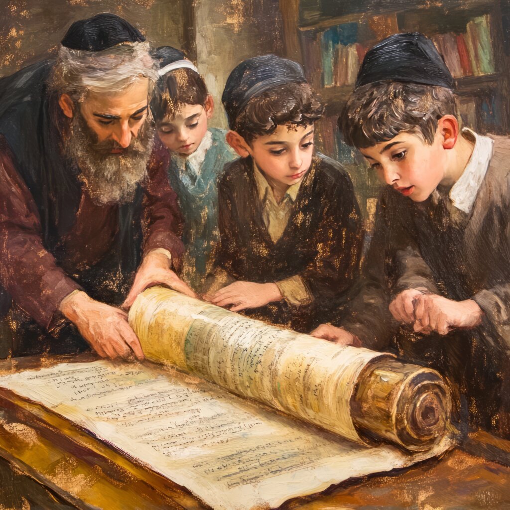 Weekly Torah Scroll Navigation Activities - Student Activity Booklet